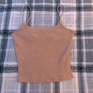 Beige Tank Top